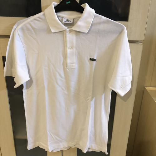 Jual Lacoste Polo Shirt White - Kota 