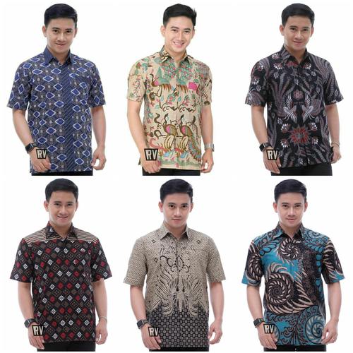 Jual Baju Batik Pria Modern Kekinian Baju Batik Kondangan Pernikahan Pria Tengah Bawah M Kab Pekalongan Batik Agong Tokopedia
