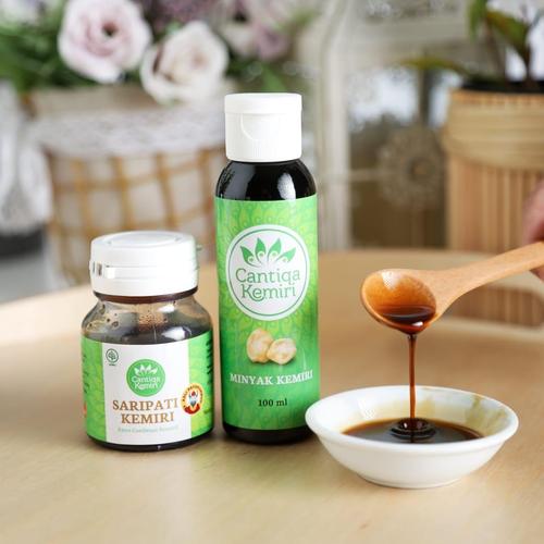 Foto Produk Minyak saripati Cantiqa kemiri penyubur penumbuh obat rambut rontok dari NadiaCantiqaKemiri