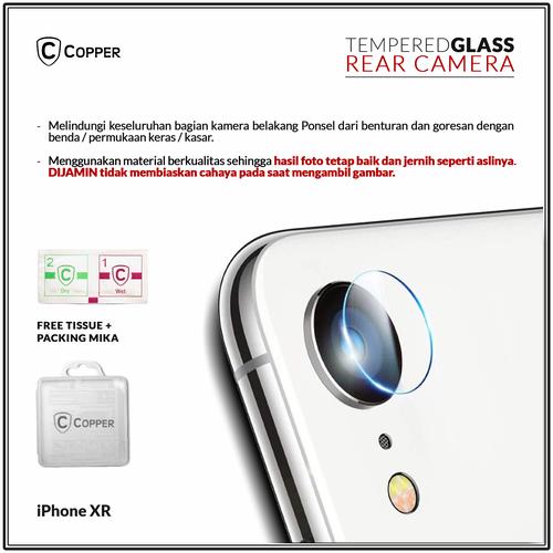 Foto Produk Iphone XR - Copper Tempered Glass Kamera dari Copper Indonesia