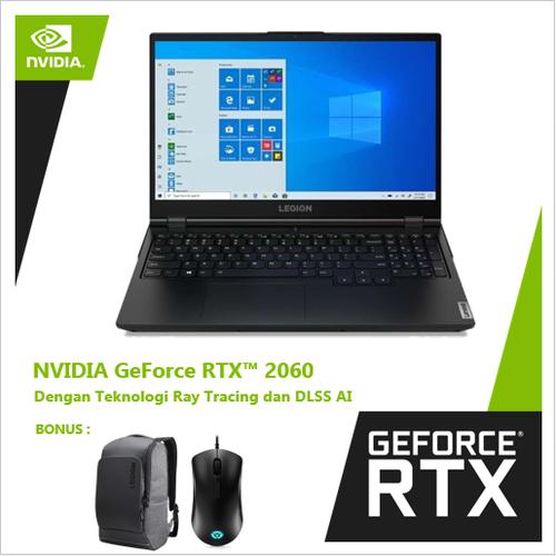 Foto Produk Lenovo Legion 5 A5ID GeForce RTX™ 2060 - 144Hz Ryzen 5 4600H 16GB - Black dari Nvidia Geforce Laptop