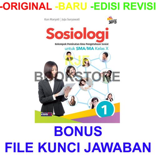 Jual Sosiologi Sma Ma Kls X K13n Plus File Kunci Jawaban Jakarta Timur Rjfstore Tokopedia