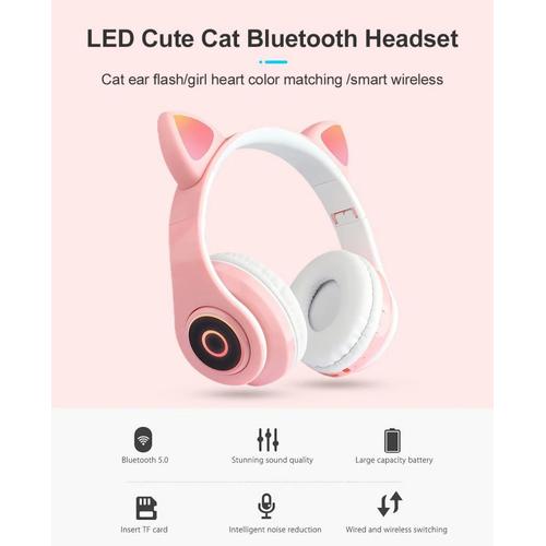 Jual B39 Earphone Cute Kids Cat Ear 