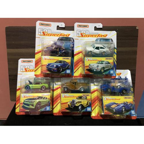 Jual matchbox superfast set 5pcs - Kota 