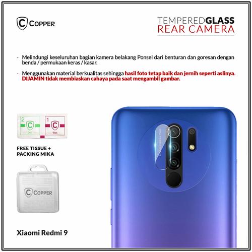 Foto Produk Xiaomi Redmi 9 - Copper Tempered Glass Kamera dari Copper Indonesia