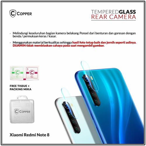 Foto Produk Xiaomi Redmi Note 8 - Copper Tempered Glass Kamera dari Copper Indonesia