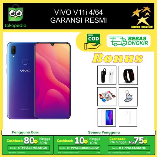 Foto Produk FLASH SALE!!! Vivo V11i 4/64 Garansi Resmi - PINK, NON BONUS dari Bintangempat cell
