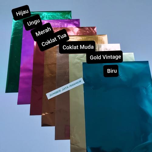 Foto Produk Hot Stamping Foil Warna Warni - Hot Print Foil - Poly Emboss dari Sujama Paper & Sticker