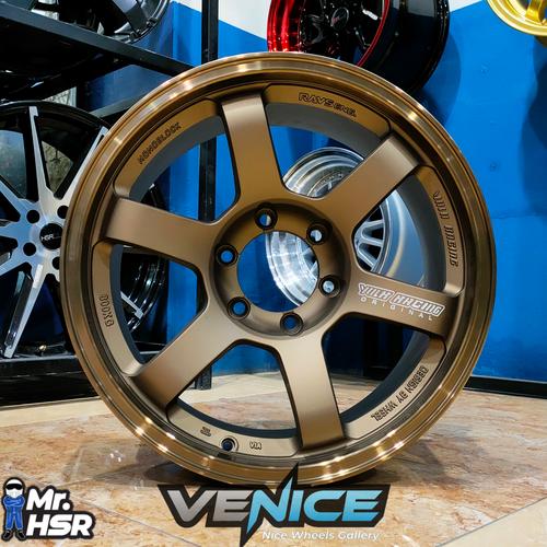 Foto Produk Velg Pelak Mobil Rep Volkrays TE37 R18 (Pajero,Fortuner,Vrz,Hilux) dari Venice Velg Dan Ban