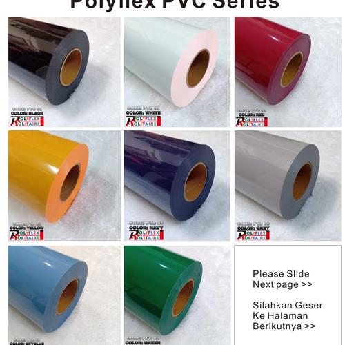 Jual (Khusus Rollan)Polyflex PVC Korea Warna Normal - Gold Glossy ...