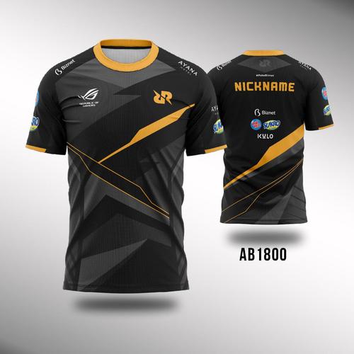 Foto Produk Kaos Baju Jersey PUBG Freefire Mobile Legend CODM BTR RRQ EVOS AB1800 dari Gunawan onlineshop