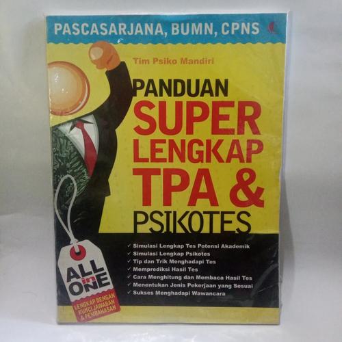 Jual Buku Panduan Superlengkap Tpa Psikotes Kab Kuningan Gema Pustaka Indonesia Tokopedia