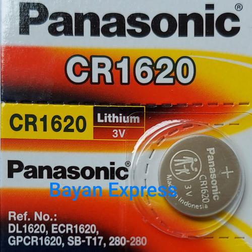 Foto Produk Batery / Baterai Panasonic CR-1620 / Lithium Battery CR1620 (Ori) dari Bayan Express