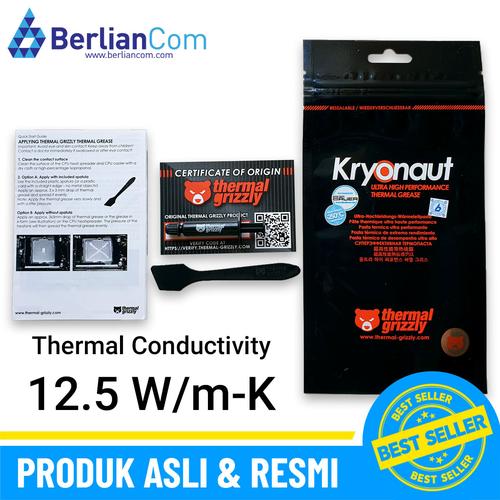 Gambar Thermal Grizzly Kryonaut Thermal Paste 1 Gram dari BerlianCom Kota Surabaya Tokopedia