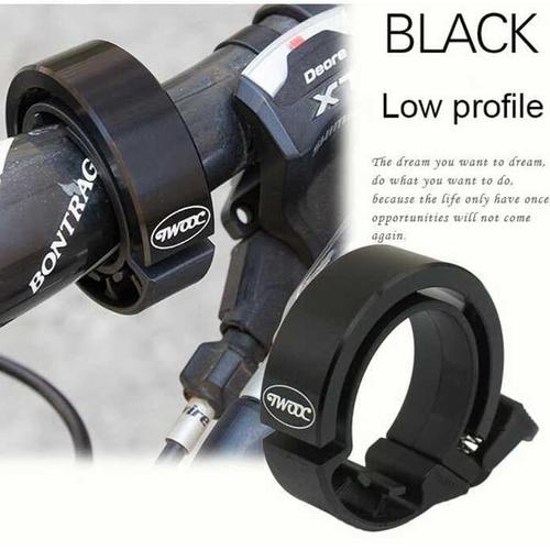 Foto Produk TWOOC Klakson Bel Sepeda Suara Nyaring - CL-6 - Black - Hitam dari web komputindo