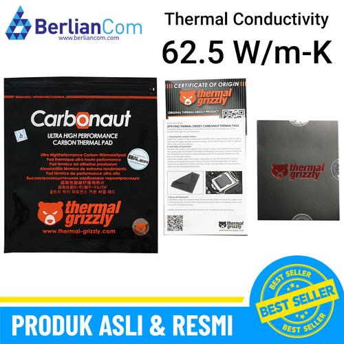 Gambar Thermal Grizzly Carbonaut Ultra High Performance Carbon Thermal Pad dari BerlianCom Kota Surabaya Tokopedia