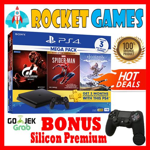 Foto Produk Sony Playstation PS4 Slim 1TB Garansi Resmi Sony Indonesia dari Rocket games