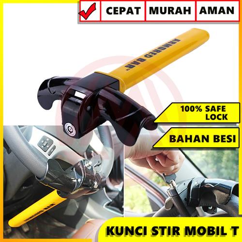 Foto Produk KUNCI STIR T ARMORED BAR KUNCI SETIR T PENGAMAN MOBIL TIPE T UNIVERSAL dari Modifikasi Market