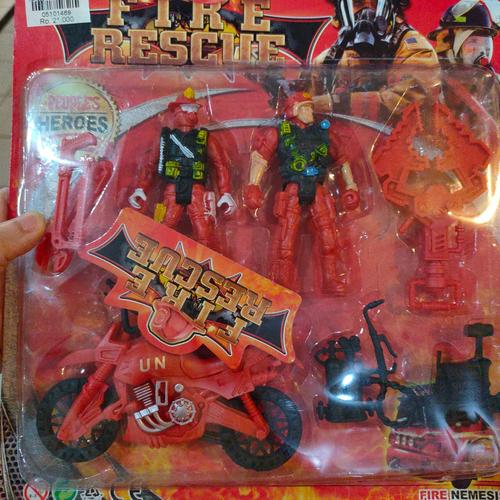 Foto Produk Fire Rescue Set Motor, 2 Orang, Peralatan dari Chitatoy818