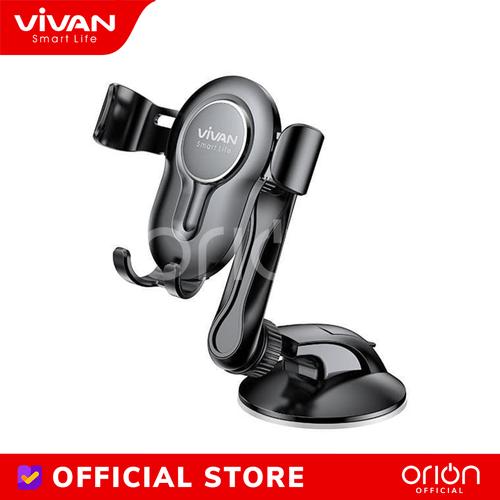 Foto Produk VIVAN Car Holder HP Mobil CHS06 Suction Cup Lock Phone Holder Mobil dari ORION Official