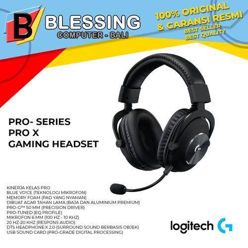 Jual LOGITECH PRO X Gaming Headset 
