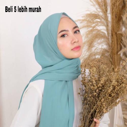 Foto Produk Pashmina polos ceruty baby doll dari Neto Hijabinstan