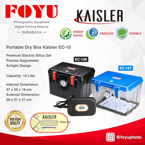 Jual Dry Box Plastik Kering Kamera Silica Gel Elektrik 10 L Kaisler EC