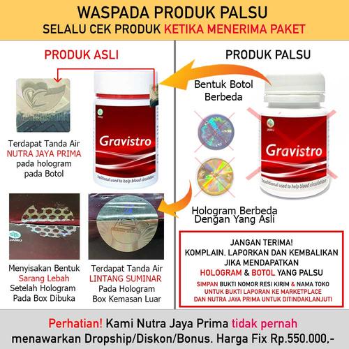 Gambar Obat Jantung Koroner & Obat Stroke Iskemik - Gravistro (TERBUKTI) dari Nutra Jaya Prima - zeno elektronik undefined Tokopedia