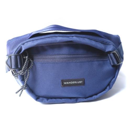 Foto Produk Wanderlust Waistbag Fannypack Hip Bag Tas Selempang Little Paris Navy dari Wanderlustbag Official