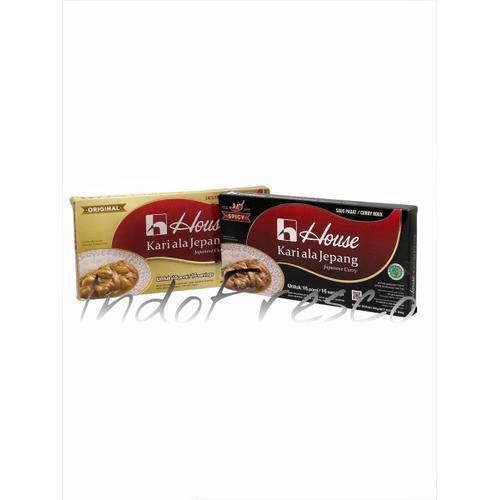 Foto Produk House Japanese Curry Roux- Bumbu Kari ala Jepang Halal- 300 g dari IndoFresco