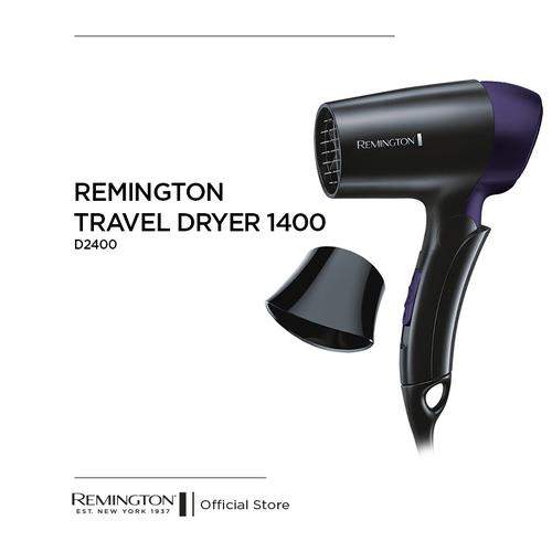 Foto Produk Remington Pengering Rambut Travel Dryer 1400 - D2400 dari REMINGTON INDONESIA