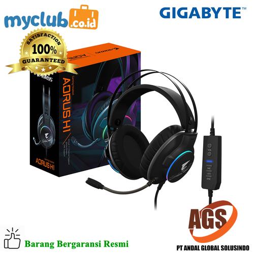 Foto Produk Gigabyte Gaming Headset AORUS H1 dari Myclub