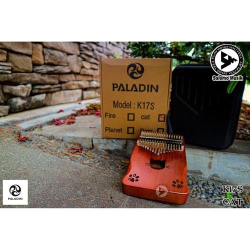 Foto Produk Paladin K17S Original Kalimba Nada C + Hardcase - K17S Kitty Lkuk dari Salomo Musik