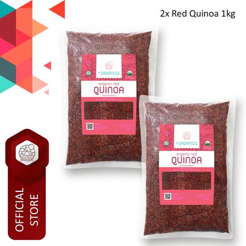 Foto Produk Red Quinoa Organic El Organico 1kg (Double Pack) dari ELorganico