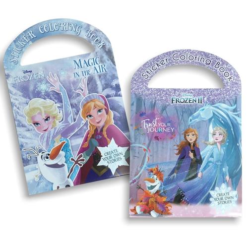 Foto Produk My Little Pony Sticker Coloring Book Adinata / Buku Sticker Buku Anak - FROZEN dari Om Botak