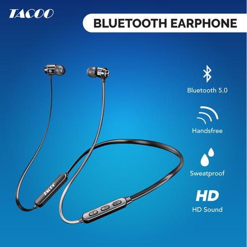 Foto Produk TACOO Sport Bluetooth Earphone Wireless Extra Bass dengan Mikrofon dari TACOO Official Store