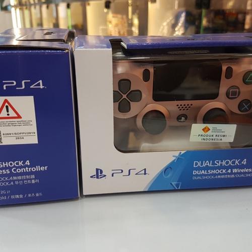 dualshock 4 original rose gold sony ps4 