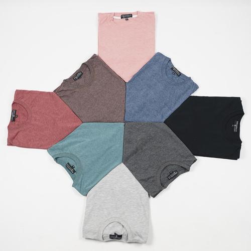 Foto Produk Termurah Harga Special Kaos Polos Katun Combed Misty CVC Unisex - Hitam, S dari Daily Outfits DYO