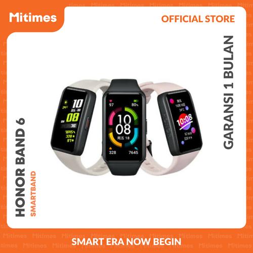 Foto Produk Huawei Honor Band 6 Smart Band ORIGINAL - Merah Muda dari MI.STORE