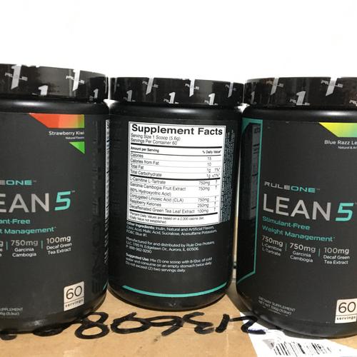 Foto Produk rule 1 lean 5 60 servings fatburn dari xieanz supplement