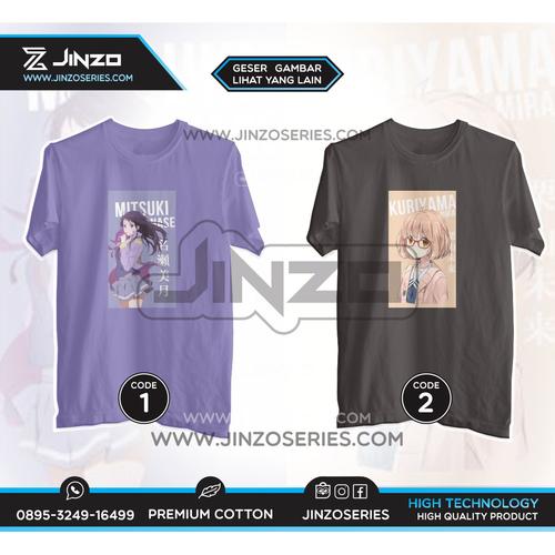 Foto Produk T Shirt Anime Kyoukai no Kanata - M, CODE 1 dari Jinzo Series