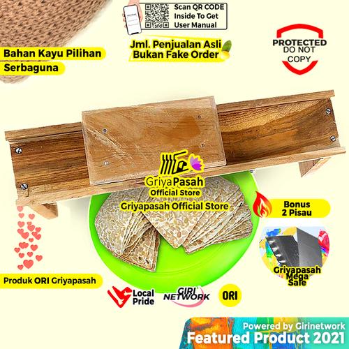Foto Produk MESIN PEMOTONG TEMPE KERIPIK MANUAL dari Griyapasah Official Store