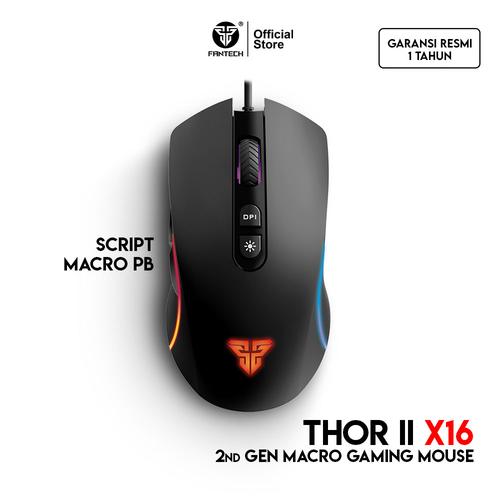 Foto Produk Fantech THOR II X16 Mouse Gaming PIXART dari Fantech Official Store