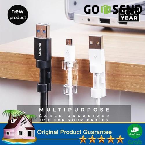 Foto Produk Mini Cord Organizer BUY 1 GET 1 (Dapat 40 Pcs) | Kabel jadi rapih - Putih dari Kame House Store