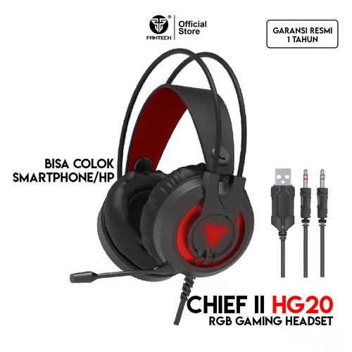 Foto Produk Fantech CHIEF II HG20 RGB Gaming Headset dari Fantech Official Store