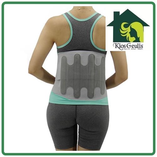 Gambar Korset Penyangga Tulang Belakang HNP Plus Magnet Untuk Sakit Pinggang - L, Dengan 3 Pad dari KiosGeulis Kota Bandung Tokopedia