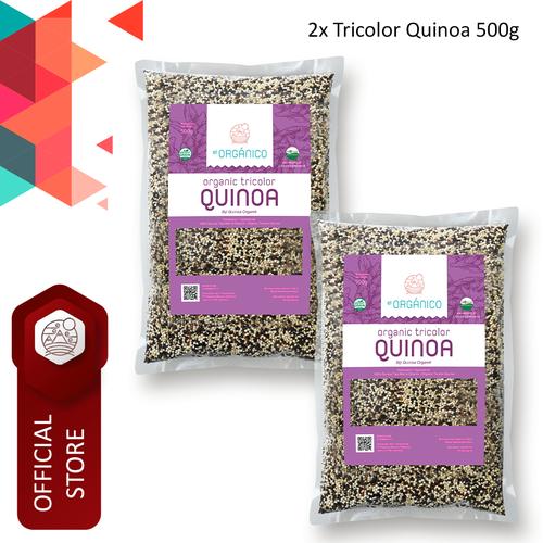 Foto Produk Tricolor Quinoa Organic El Organico 500gr (Double Pack) dari ELorganico