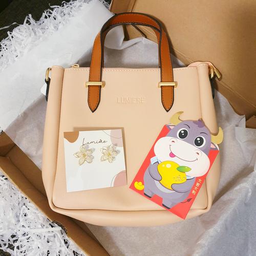 Foto Produk CNY Hampers Bag & Earrings (by Lumiere Bag) - Jane Bag, Bloom Earrings dari Lumiere Bag