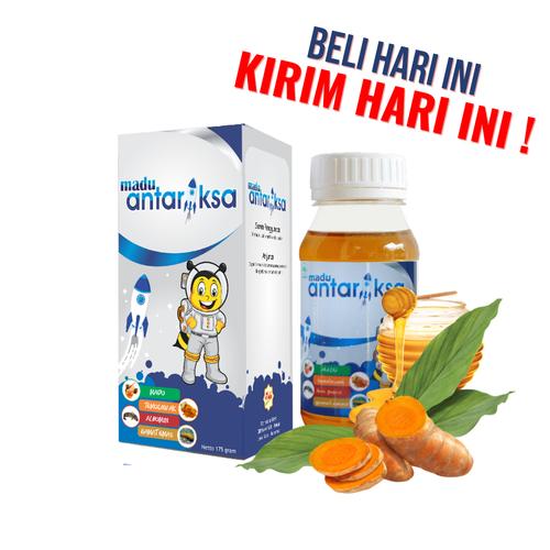 Foto Produk Obat Herbal untuk Pneumonia pada Anak - Madu Antariksa dari kawansehat