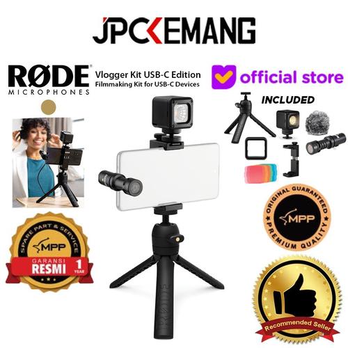 Foto Produk Rode Vlogger Kit USB-C Edition Filmmaking Kit for Smartphone Type C dari JPCKemang
